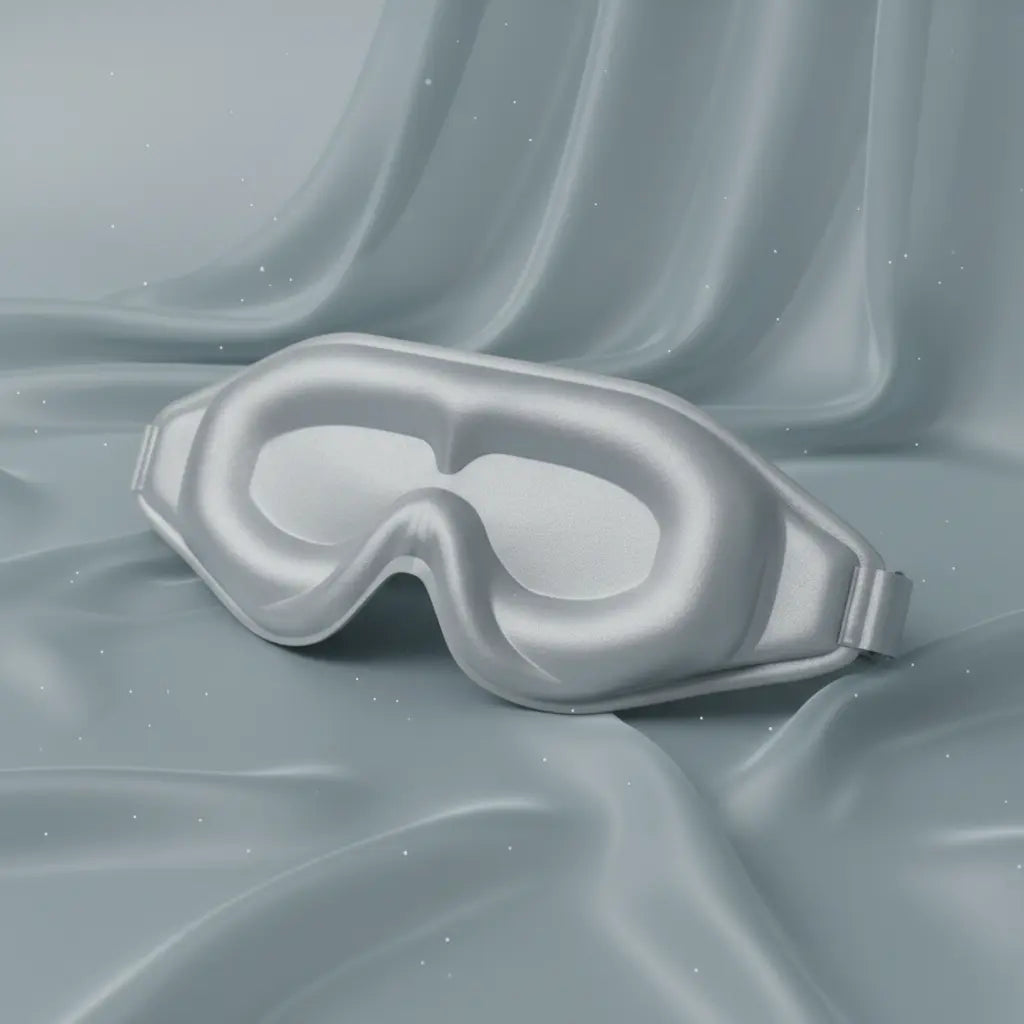 Eye Mask - Silver Gray
