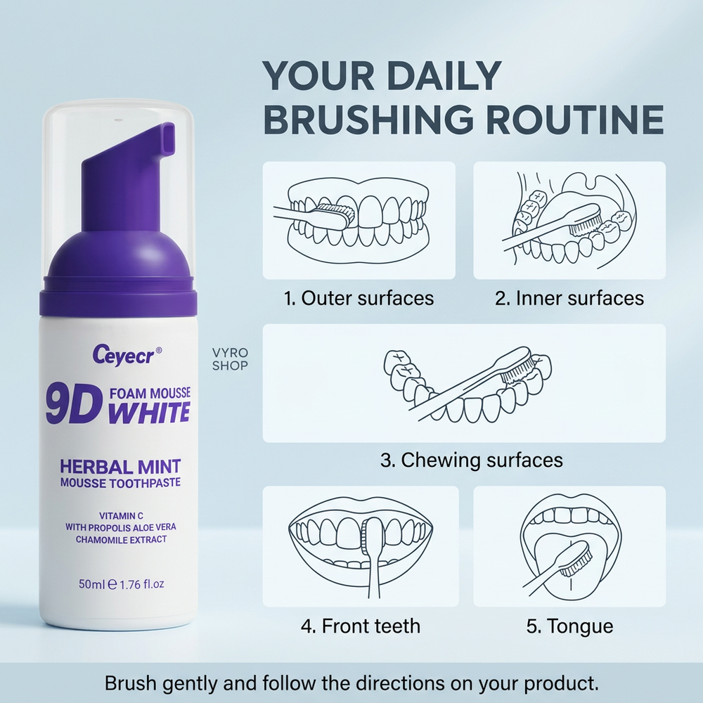 Premium brushing routine image